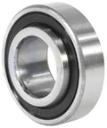 Top Shelf Aftermarket Ball Bearing Featuring Precision Engineered Internal Components For Heavy Duty Systems With Hella Durable Seals Designed For Smooth Rotation And Reliable Everyday Performance, shown from an angle showcasing the durable seals.