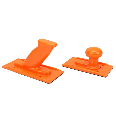 Beefed Up Safety Push Block For Table Saw And Router With Textured Anti Slip Grip And Guiding Structure Two Mounting Holes For Quick Setup