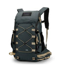 35L Hiking Backpack For Outdoors Camping Cycling And Travel With Ergonomic Shoulder Straps, Rock Solid Fit, Lightweight Nylon Pack