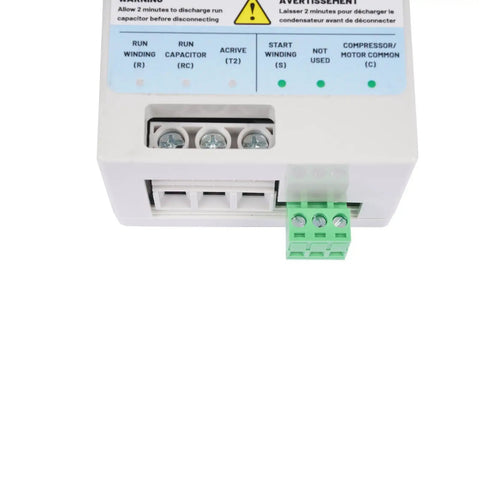 Smooth Operator Ac Starter For 4 To 7 Ton Residential Units Generator Savin Breaker Protector showing connection terminals and wiring.