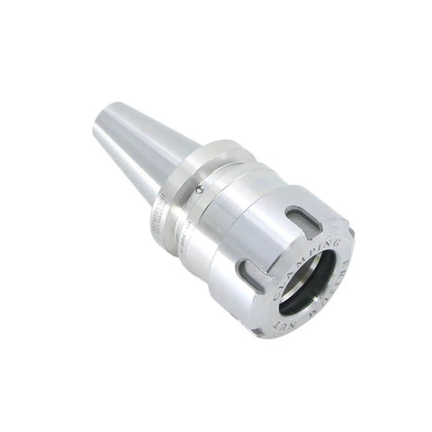 Heavy Duty Nbt30 Tool Holder With Er11 Er16 Er20 Er25 Er32 Collets And Precision 0.002 Accuracy For Router Bits And Milling Cutters No Keyway Design, close-up view.
