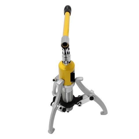 Pro Level Hydraulic Puller 5 Ton Capacity With Swappable Two And Three Claw Jaws Heavy Duty Bearing Hub Remover top view.