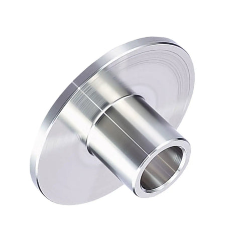 Built Like A Tank Stainless Steel Trim Router Template Collar For Precision Edge Shaping And Flawless Contour Work With Shake Free Vibration Control For Wood Or Metal Shops, showing a durable 14mm diameter design.