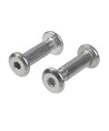 Heavy Duty Stainless Steel Binding Post Screws 20 Pack M5 Thread Terminal Kit with hex head and smooth finish.
