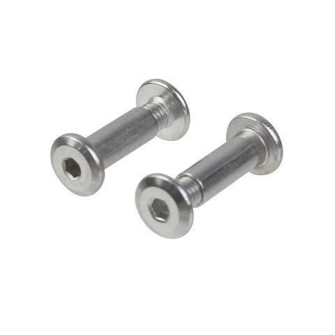 Heavy Duty Stainless Steel Binding Post Screws 20 Pack M5 Thread Terminal Kit with hex head and smooth finish.