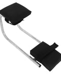 Garden Kneeler And Seat Portable With Thickened Foam Pad for outdoor gardening with durable frame, black foam pads.