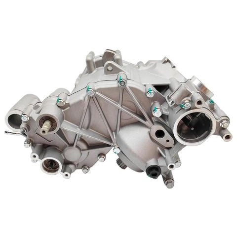 Heavy Duty Automatic Transmission Gearbox Replacement Drop In Shift Module for Heavy Load Hauling, showing detailed housing design.