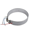 Heavy Duty 170mm Thin Band Heating Element For 220V 700W Electric Cooker with metal band and electrical terminals.