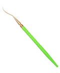 Single green handled pick from Underwater Brass O Ring Pick Set 3 Piece For Scuba Diving Pro Grade Tools For O Ring Removal And Replacement Corrosion Resistant Brass For Delicate Seals