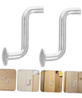Heavy Duty 30 Pack Pallet Rack Safety Pins And Bolt Locking Clips To Keep Warehouse Shelving Rock Solid And Secure For Industrial Storage And Shop Floor Lockdown, zinc alloy clips on wood.
