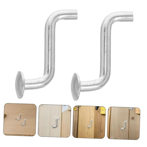 Heavy Duty 30 Pack Pallet Rack Safety Pins And Bolt Locking Clips To Keep Warehouse Shelving Rock Solid And Secure For Industrial Storage And Shop Floor Lockdown, zinc alloy clips on wood.
