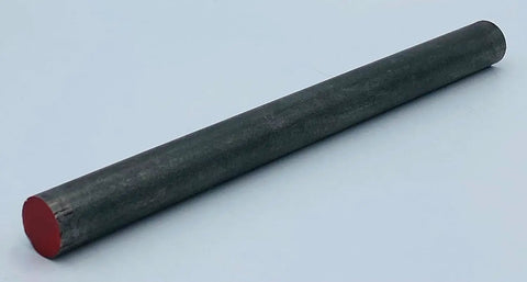 1018 Steel Round Bar 1 Inch By 12 Inch Cold Rolled Low Carbon Metal For DIY Fabrication Welding Forging Drilling Machining Cold Drawing And Heat Treating Single Piece Bar, black round bar