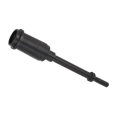 7 Inch Short Anchor Pin Driver Kit For Trucks And Trailers, Pneumatic Pin Removal And Installation Tool, close-up of the tool's black finish