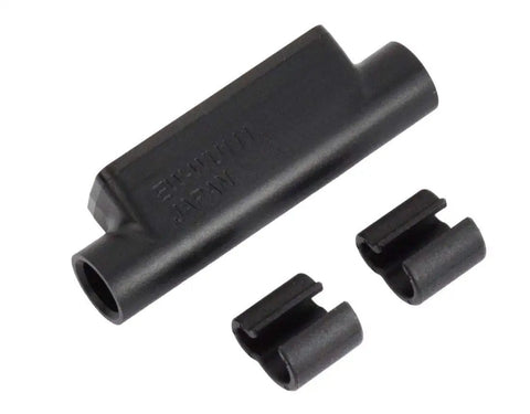 D Fly Di2 2Xetube ANT Wireless Transmitter for cycling data in grey, unisex adult size, shown with clip-on components