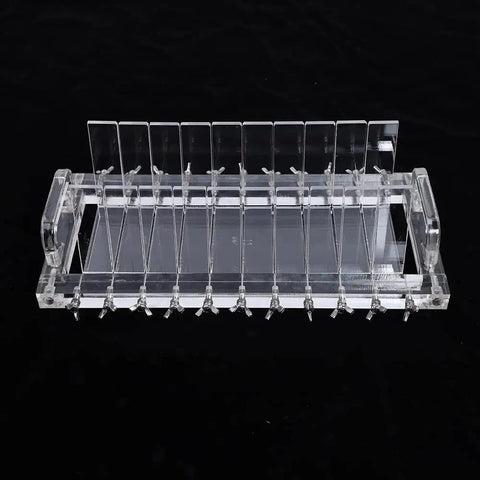 Acrylic Handmade Soap Loaf Cutter With Ten Compartments Adjustable Length Up To 3.94 Inches Multi Function Wire Cutter Machine
