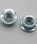 Left Hand M8-1.25 Nut Set For Ryobi And Homelite String Trimmers Gear Heads Edgers 8X1.25 Left Hand Thread Five Pack Replacement