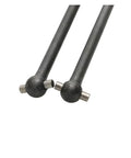 Cool 2pcs High Grade Dog Bone Drive Shaft Rod For 1:8 Rc Cars, 139.5mm length, durable black shafts for power transmission upgrades.