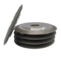 Stacked 4 Inch Diamond Grinding Wheel With V Shaped Groove At 60 Degrees For Hard Alloy Sharpening, Electroplated Diamond Abrasive Disk