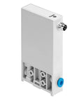 VEAB L 26 D12 Q4 A4 1R1 8046302 Industrial Relay Module sealed in box, shown side angle, with visible connectors for heavy-duty use.