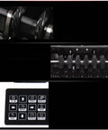 Close-up view of the Plug And Play Multi Currency Bill Counter and Portable Cash Counting Machine's interior gears and control panel.