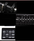Close-up view of the Top Shelf Cash Counting Machine For Bills Featuring Sharp Anti Counterfeit Scanner, showing gears and control panel.