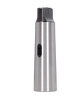 Rock Solid C45 Steel Taper Drill Sleeve And Taper Shank Adapter for Heavy Duty Machine Shops, showing a close-up view of the adapter.
