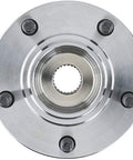 Front view of Rear Wheel Bearing And Hub Assembly For 2007-2013 Mitsubishi Outlander AWD And 2015-2017 Lancer AWD, integrated design