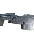 Industrial Automation Terminal Conflux Module For Flexible PLC Wiring And Control Plug And Play Modular Circuit Hub For Seamless System Integration Durable Reliable Easy Install Ideal OEM And Maintenance Upgrade black plastic side view