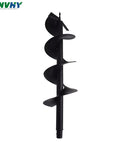 8 Inch Earth Auger Drill Bit For Gardens And Posts Quick Planting Of Flowers And Vegetables Fits Gas Powered Post Digger