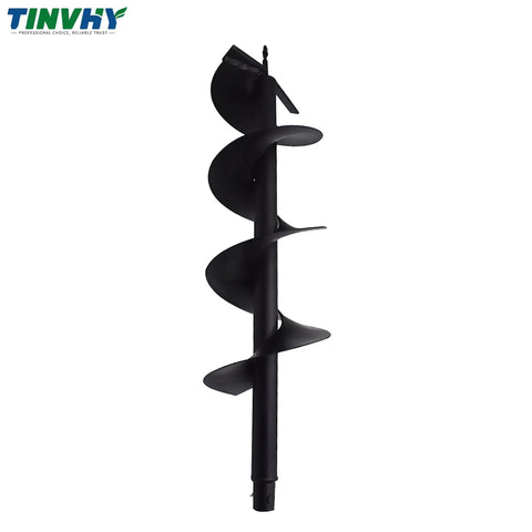 8 Inch Earth Auger Drill Bit For Gardens And Posts Quick Planting Of Flowers And Vegetables Fits Gas Powered Post Digger