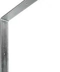 Hamilton Bracket Set 2W x 16D x 16H Steel Four Piece Heavy Duty Shelf Support industrial look black powder coat finish