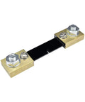 Heavy Duty DC External Shunt Resistor Badass Ammeter Adapter featuring 75mV signal output, metal housing, 100A capacity.