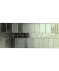 Pocket Size Surface Roughness Gage With 22 Precision Specimens For Easy Finish Control Next Level Pro Grade Samples From Lapped Ground Blanchard Ground Shape Turned And Milled Machining Finishes AS9000 Compliant pocket gauge with 22 metal finish samples