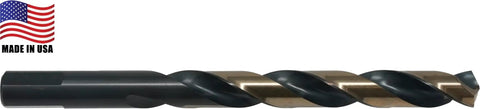 High Speed Steel Drill Bit Set 135 Degree Point Heavy Duty Jobber Length 29 Piece Set Pro Grade One Sixteenth To One Half Inch Black And Gold Finish Durable Cutting Tools For Construction Maintenance And DIY