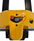 Close-up of ignition with 2 Pack Ignition Keys Compatible With Big Joe Electric Pallet Jacks E30 EZ30 EPT20-15ET