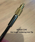 Heat Set Insert Tool Kit For Soldering Irons M2 To M8 Brass Nut Inserts With Internal Thread Heads Hot Melt Insertion Compatible With HS02A