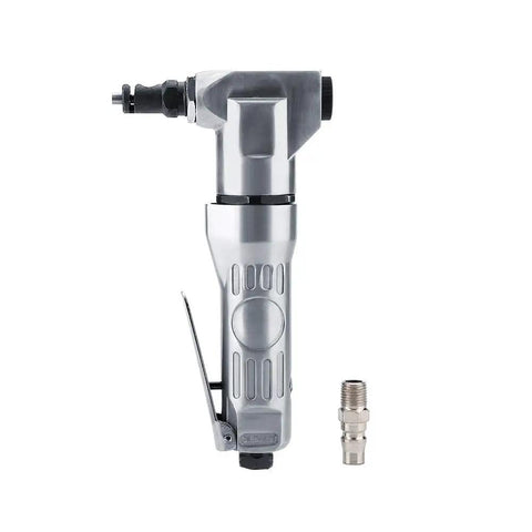 Air Powered Nibbler Handheld Pneumatic Scissors With Hardened Blade For Metal Cutting Heavy Duty Lightweight Alloy Case 2800 RPM Automotive Sheet Metal Cutter For Steel Plates And Metal Fabrication