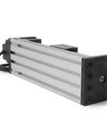 150mm Effective Stroke Linear Rail Guide With Dual Optical Axis, SFU1605 Ballscrew, Nema 23 Stepper Motor, CNC Router Ready, High Precision Linear Slide System For Accurate Milling And Carving, aluminum linear slide unit