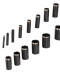 V Shape Punch Set For Leather Belt Perforation Stainless Steel Tail Cutter With Round Holes For DIY Projects