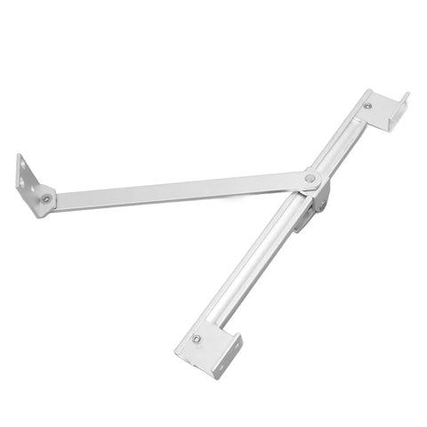 Casement Window Hinge With Adjustable Aluminum Alloy T Shape Positioning Safety Window Stay No Drill Installation Friction Hinge Kit