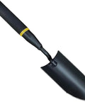 Heavy Duty Garden Hand Trowel Set With Carbon Steel Blades And Rubber Grips 2 Pack For Digging And Planting Built To Last Rustproof Black