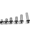 900 Piece Stainless Steel Screw And Nut Kit With Washers For M3 And M5 Hex Button Head Bolts Nuts And Hardware Assortment For Home Repairs