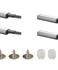 4 Pack Adjustable Tongue Distance Magnetic Door Catch For Cabinet Cupboard Wardrobe Push Open Latch Closure Easy Install