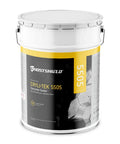 Straight Up Pro Grade 5 Gallon Solvent Based Acrylic High Gloss Wet Look Concrete Coating And Paver Sealant in white bucket.