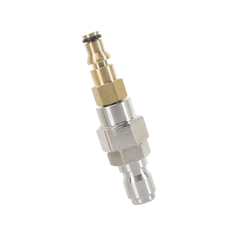Heavy Duty Brass Quick Connect Hose Adapter For 9mm Tubing Leakproof Easy Install Car Wash Hose Quick Coupler Fits Standard Pressure