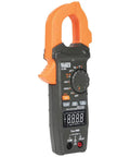 Pro Grade AC DC Digital Clamp Meter With Auto Ranging 400 Amp Capacity Non Contact Voltage Tester Hi Vis LCD TRMS Readouts