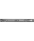 Heavy Duty 304 Stainless Steel Flush Mount Door Hinge With Lever Action Gate Lock, Hidden Screws And Strike, 10 Inch Brushed Finish