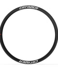 Carbon Rim 700C 30mm Depth Tubeless Ready Wheel Rim For CX Gravel Road Bikes, 30mm Wide, Matte Glossy Paintless Finish.