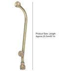 Dual Outlet Brass Garden Sprayer Nozzle With Atomizing Mist For Efficient Plant Watering And Crop Spraying G1/4 Connector