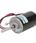 Heavy Hitter 30W Brushed DC Motor With Reversible CW CCW Spin And Serious Torque, 12-24V, ideal for DIY robot projects.